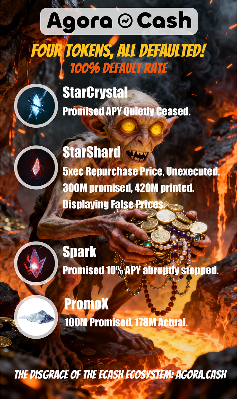 Exposing the Lies of agora.cash